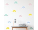 Rainbow wall stickers